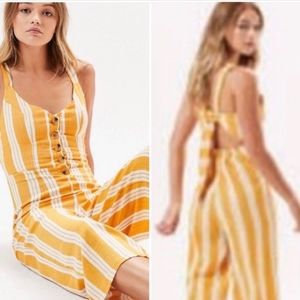 Kendall and Kylie Collection Striped Jumpsuit